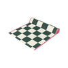 Dark Green Check Cottage Table Runner